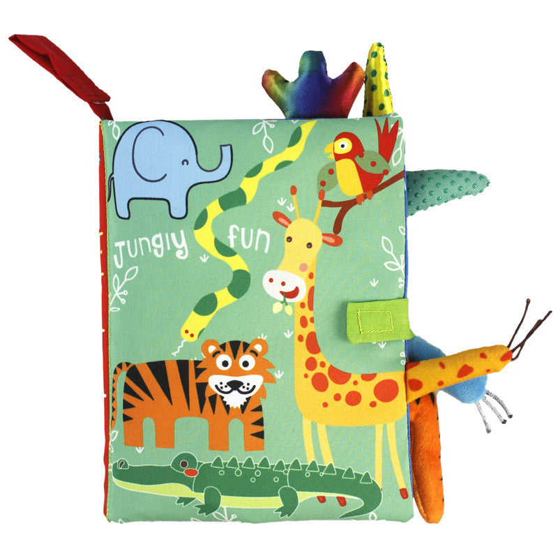 Kids 3D Phonics Tear-Resistant Washable Cloth Books