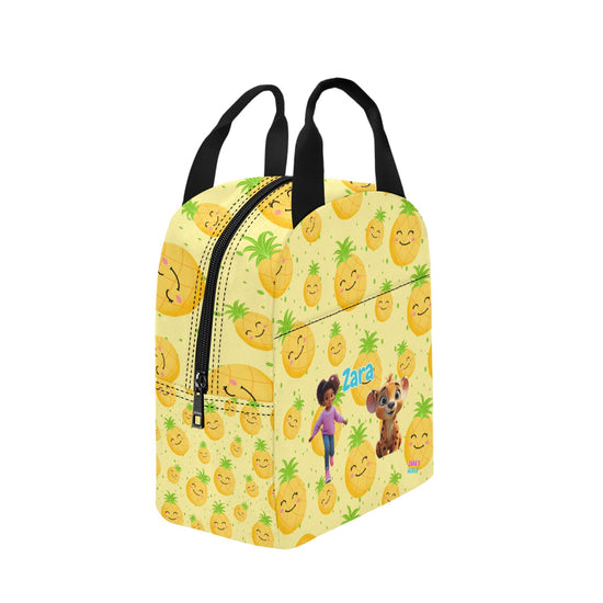 Zaras World Animal Avatar Fruit Print Lunch Bag