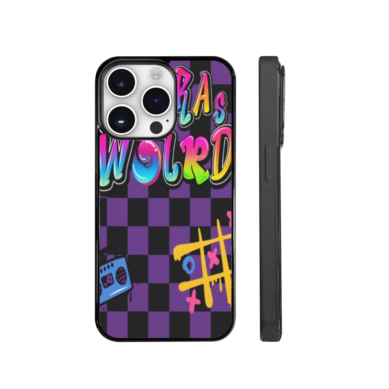 ZWX - Graffiti Style Phone Case for iPhone 15 Pro Max