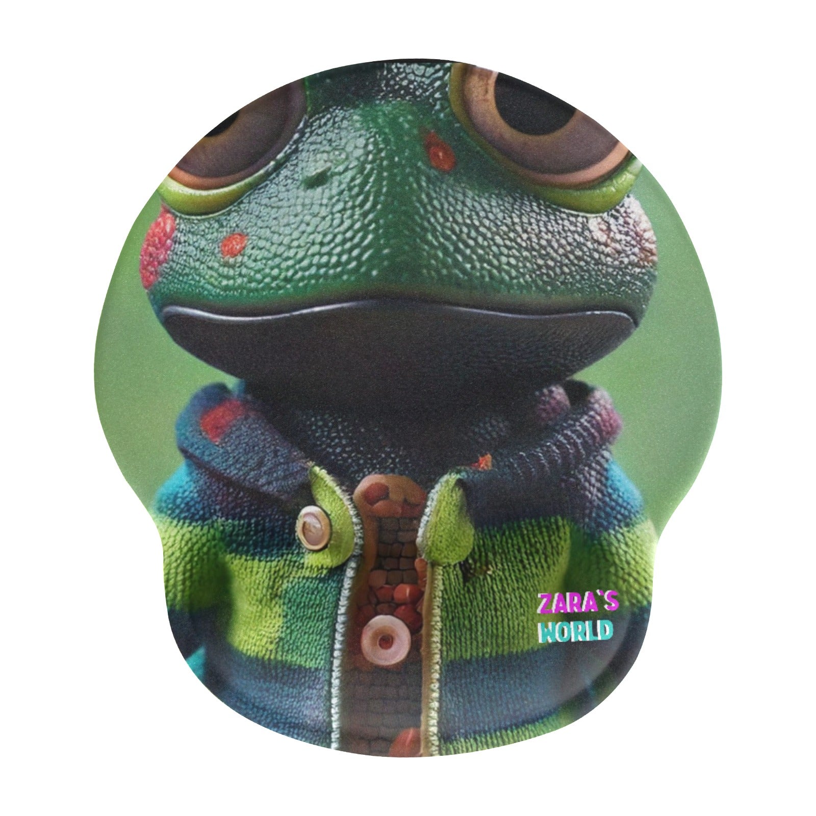 Zaras World Mousepad with Wrist Rest