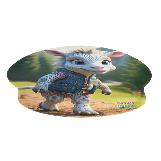 Zaras World Mousepad with Wrist Rest