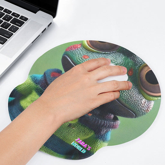 Zaras World Mousepad with Wrist Rest
