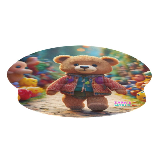 Zaras World Mousepad with Wrist Rest