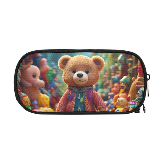 Zara’s World Large Stationery Animal Avatar Print Pencil Pouch
