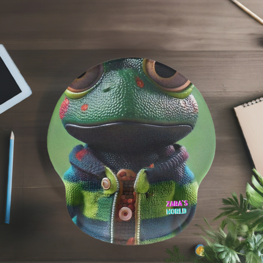 Zaras World Mousepad with Wrist Rest