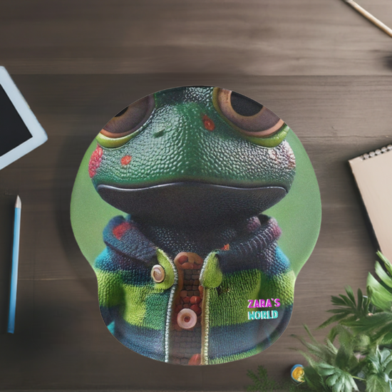 Zaras World Mousepad with Wrist Rest