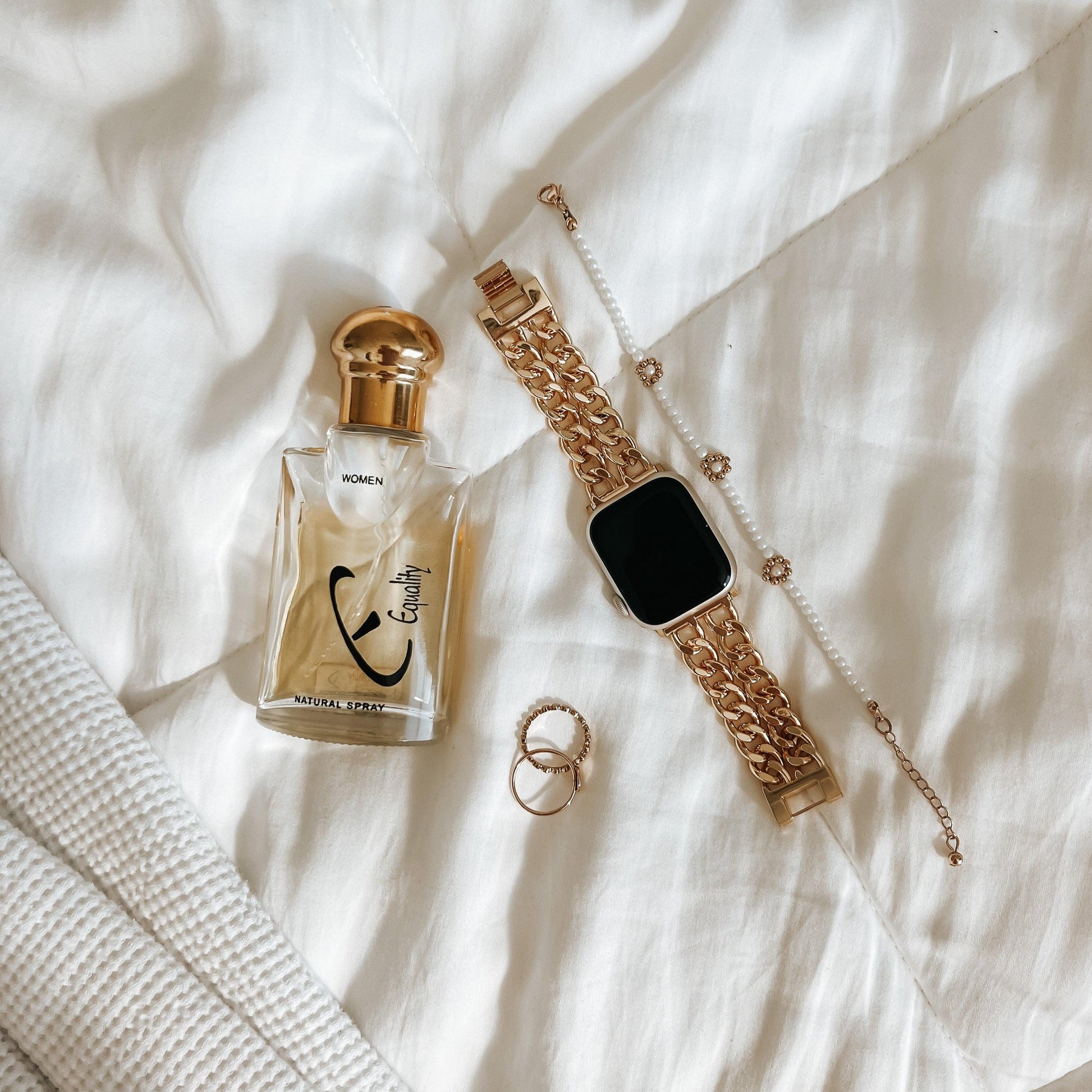 Agatha Double Chain Metal Strap